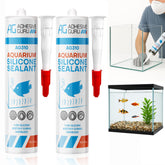 AG Adhesive Guru aquarium sealant clear tube closeup for precise leak sealing