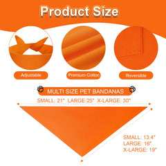 Agroon bandana close-up shows soft cotton fabric for pet comfort.
