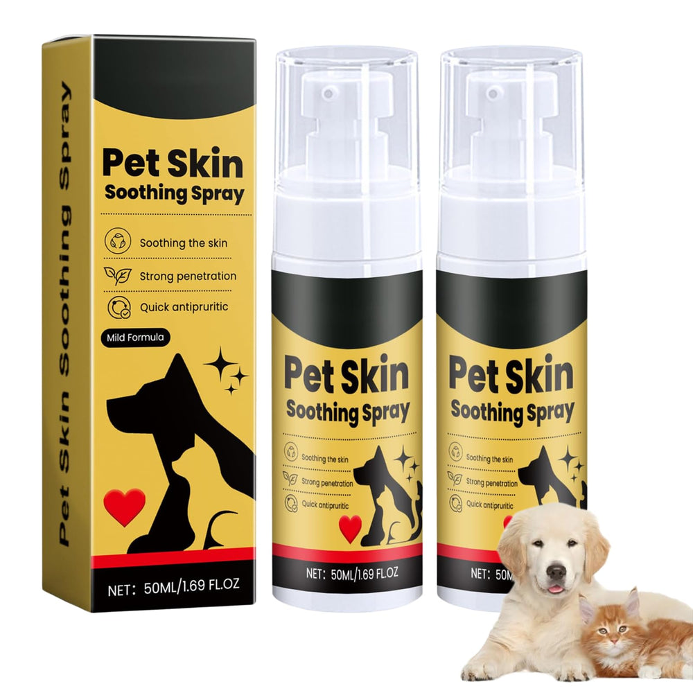AGUPPO pet skin treatment spray bottle—easy daily relief for dogs and cats.