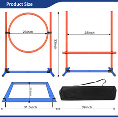 AHAILUOO dog agility pause box enabling quick resets during home training.