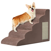 Ahpmeoa Pet Stairs 2-step helps small dogs climb onto furniture safely.