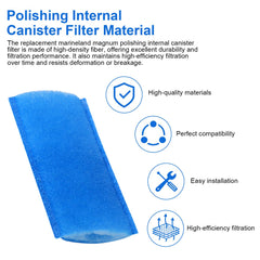 Ahuliao high-density fiber filtration close-up — absorbs impurities for clearer water.