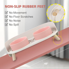 AHX non-slip-dish-legs keep bowls stable and protect floors during meals.