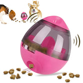 AIBOONDEE treat ball rose closeup promotes interactive slow-feeder play.