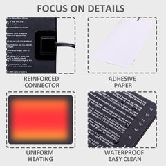 Aiicioo reptile heat pad side-mount shows flexible installation for varied terrariums.