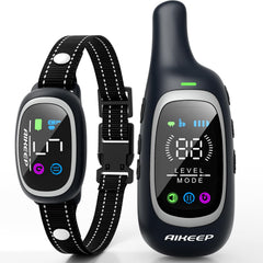 AIKEEP 2-in-1 dog shock collar with dual training modes for better behavior control