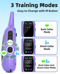 AIKEEP 2-in-1 collar is IP67 waterproof for all-weather training.