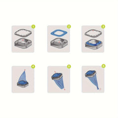 AIMIDODO 7-layer film protects odors and seals, reducing leaks during disposal.