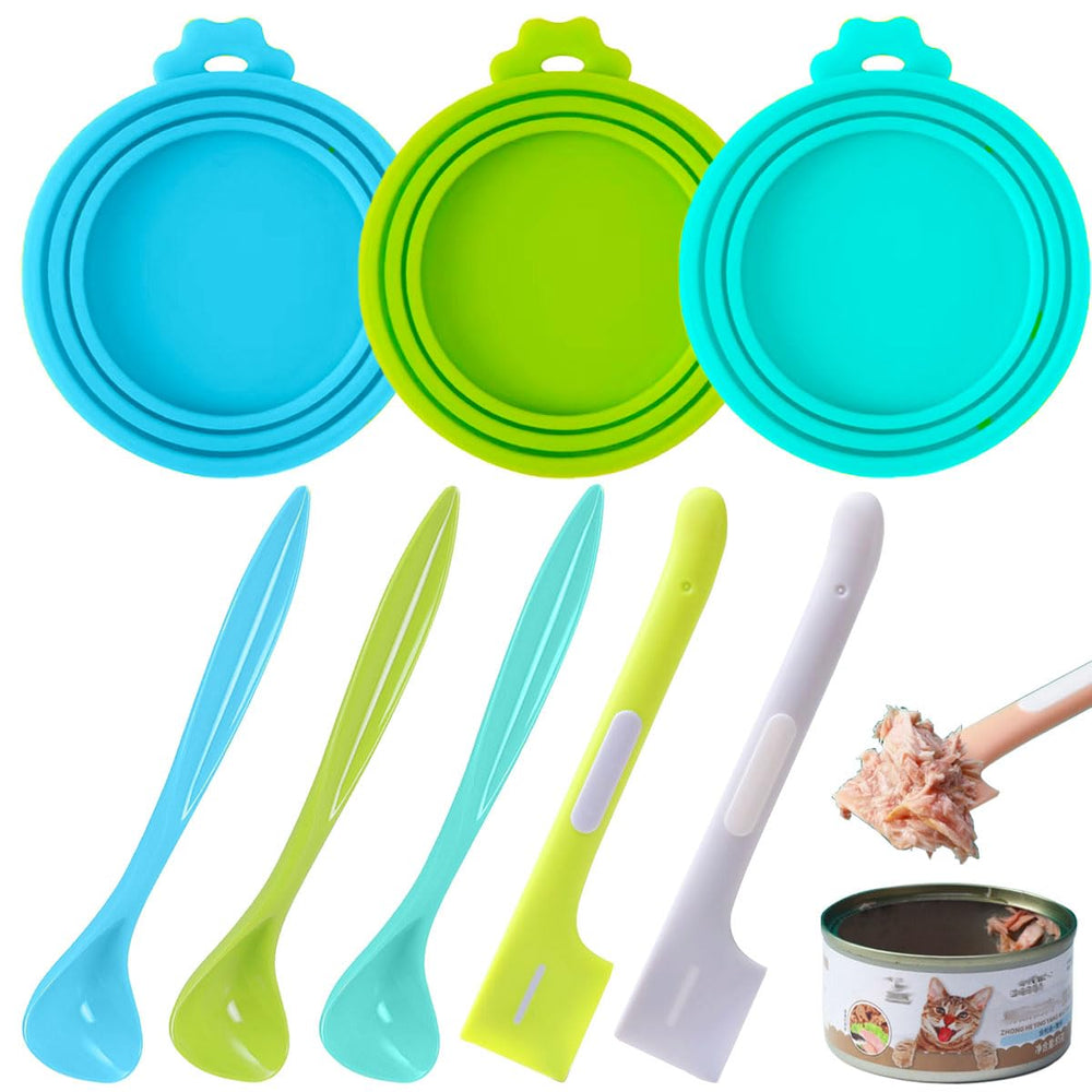 Ainvhh 8-pack can lids on counter show universal fit for many cans