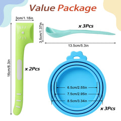 Ainvhh can lid seals a pet food can to keep contents fresh