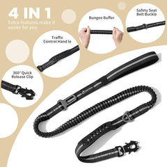 Airuidog reflective lines improve nighttime visibility on walks