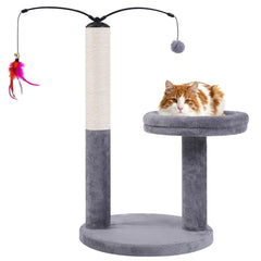AIWIKIDE scratching post base shows sturdy weighted base for stable play