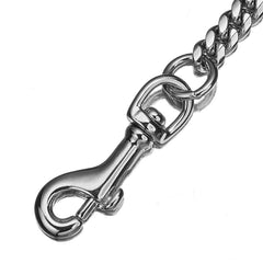 AIYIDI polished chain reduces fur snagging during walks
