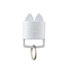 AJKJ smart key pet door closeup shows compact secure access design.