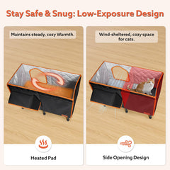 AKAOLA insulated interior with five-layer protection delivers cozy warmth.