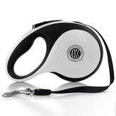 American Kennel Club retractable leash with 16.4 ft length and locked brake for controlled walks.
