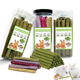 AKLHLKK 68PCS rabbit chew toys package engaging small-pet chew time