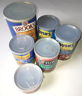 ALAZCO large lids on canned food creating a tight seal for fresh leftovers