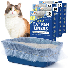 Alfapet Original extra giant liner bag ready for large litter boxes, easy cleanup.