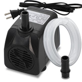 Alizzy 150GPH submersible pump front view for reliable tank circulation