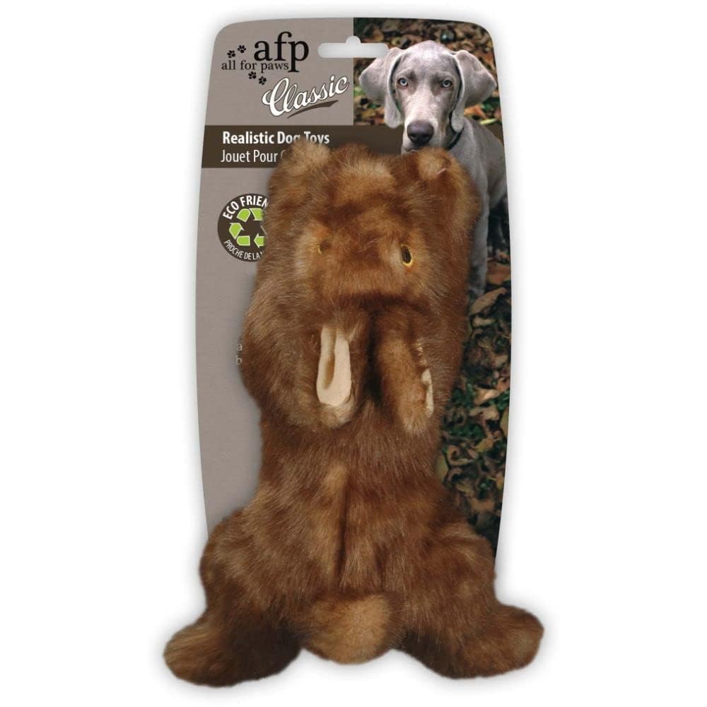 ALL FOR PAWS Classic Rabbit toy close-up highlighting soft fur for cuddling and gentle play