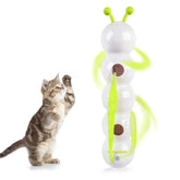 ALL FOR PAWS Interactive Cat Feather Toy motion sensor boosts indoor play and hunting instincts.