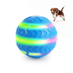 ALL FOR PAWS Interactive LED Dog Ball lights up for nighttime play and visibility