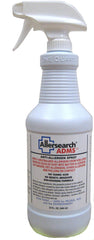 Allersearch Cat Dander Spray ADMS bottle for surfaces to reduce allergens.