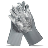 ALPENKOK 2-in-1 pet washing gloves in packaging offer an easy bath solution.