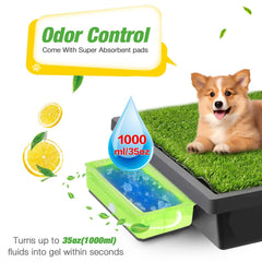 ALWZ-RDY liner with absorbent pad that soaks up to 35 oz quickly.