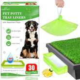 ALWZ-RDY Pet Loo liner box with drawstring closure for mess-free cleanup.