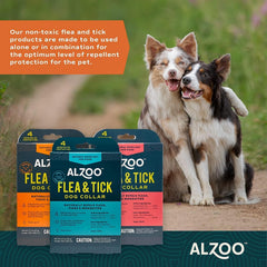 ALZOO dog collar adjustable length demonstrates secure fit for big breeds.