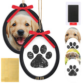 AmazingSpark inkless paw print kit inkpad captures clean prints for pets