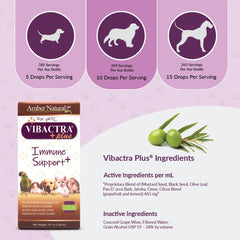 Amber NaturalZ Vibactra Plus herb blend with Mustard Seed and Clove