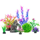 Ameliade rockery aquarium décor provides a natural-looking shelter and visual focal point.