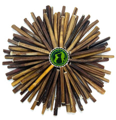 American Dog Treat Company bully sticks; grass-fed beef aroma during chew.