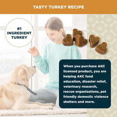 American Kennel Club Lil Champs training treats used during a session