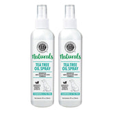 American Kennel Club Naturals Tea Tree Oil Spray bottle demonstrates anti-itch formula for dogs daily care