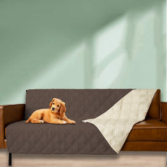 Ameritex dog bed cover zipper closure enables easy on/off and secure fit.