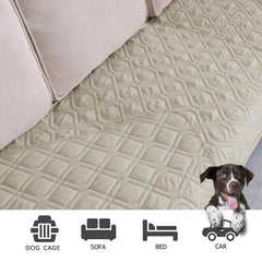 Ameritex reversible furniture cover with two colors for mood matching.