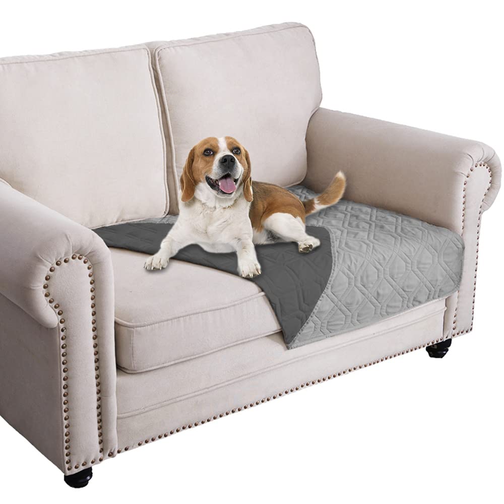 Ameritex waterproof dog bed cover fabric close-up shows soft texture and spill protection
