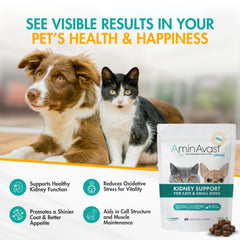 AminAvast packaging showing kidney support for easy at-home use.