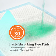 Amorstra Breeze-compatible pad fitted inside Breeze litter box for secure fit