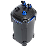 AMOSIJOY 396GPH canister filter front view, robust filtration for large tanks.