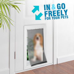 AMZOO puerta de dos vías para uso interior y exterior