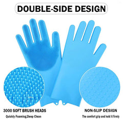 Anazzly pte Grooming Gloves dog brushing demonstrates effective fur removal and detangling.