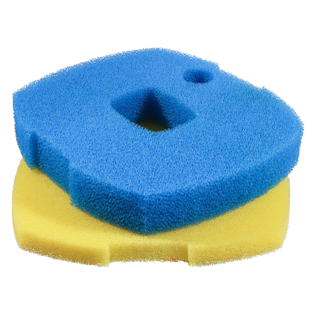ANBULL replacement filter sponges blue-yellow pack image shows two pads for pond filters