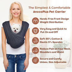 AnccoPlus adjustable shoulder straps ensuring a comfortable, custom fit