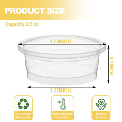 ANCKNE gecko cups close-up highlights PET clarity and odor-free material.