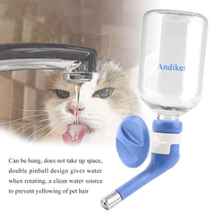 Andiker detachable design dog bottle easy cleaning and refilling